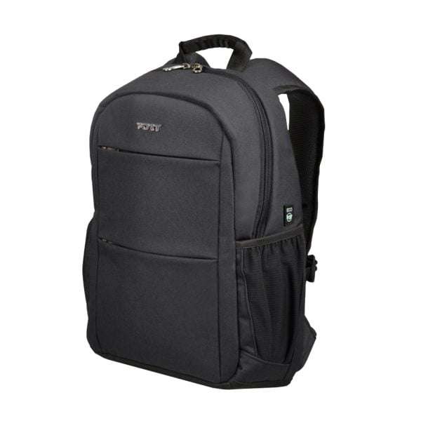 Port Designs ECO Sydney 13/14 Backpack  Black  Sustainable & Stylish