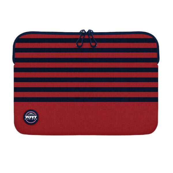 PORT Designs LA MARINIERE 15.6 Notebook Sleeve  Stylish & Protective in Red