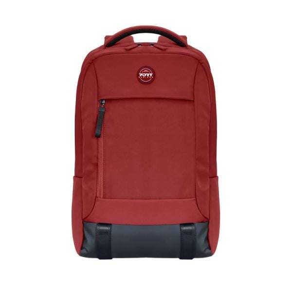 Port Designs Torino II 15.6 Backpack  Red, Durable & Stylish Laptop Bag