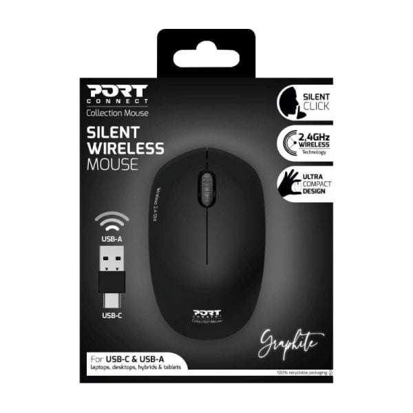 Port Connect Wireless Mouse Collection BL