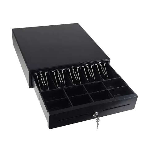 Postron Cash Drawer with 5 Bills and 7 Coins - Secure and Efficient Cash Management