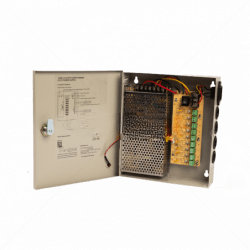 Power Supply CCTV 9way 10Amp Distribution Box Part No: PS64-2