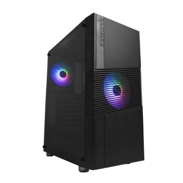 Raidmax H704 ATX | Micro-ATX | Mini-ITX ARGB Sync Mid-Tower Gaming Chassis  Black