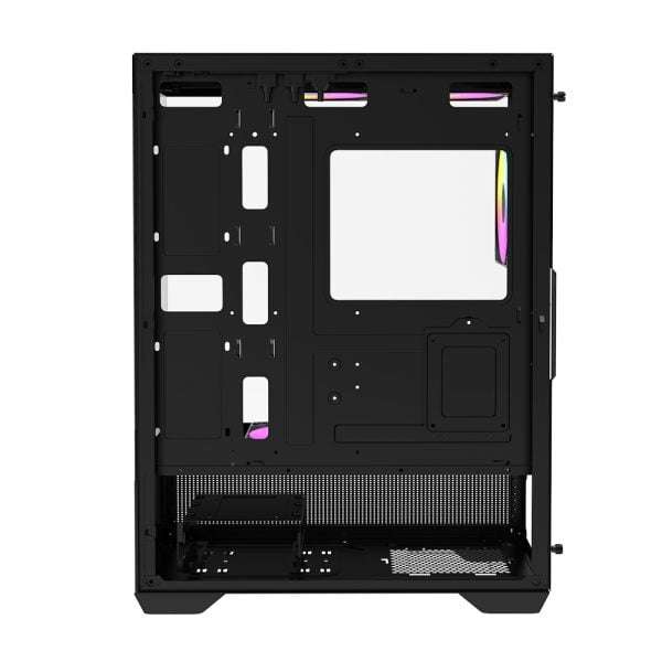 Raidmax I802 AIR E-ATX |ATX | Micro-ATX | Mini-ITX RGB Mid-Tower Gaming Chassis  Black