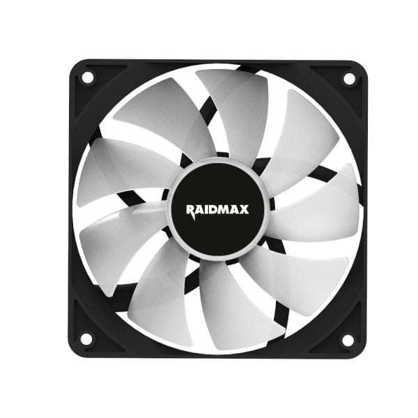 Raidmax NVX120FBDC4 120mm 3pin ARGB 4in1 Fan  Black
