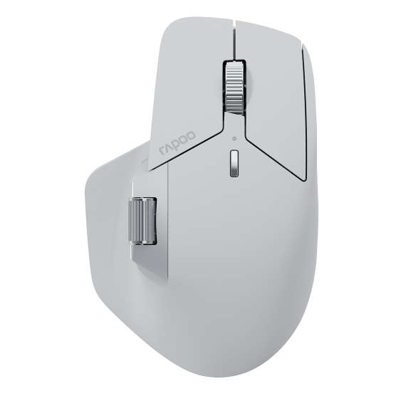 RAPOO | M760L - Large, multi-mode wireless mouse, Pale grey