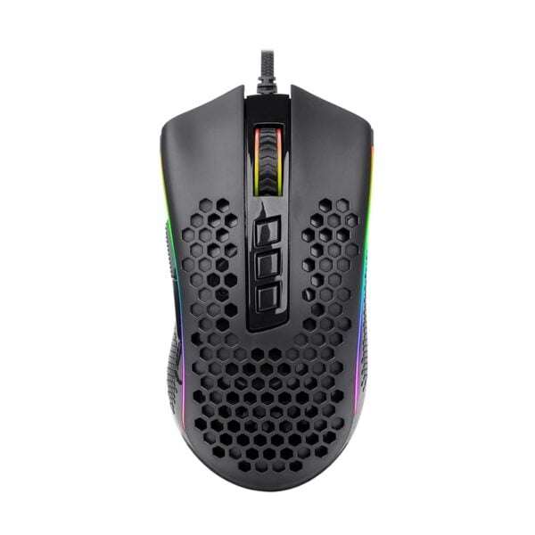 REDRAGON STORM 12400DPI 7 Buttons|Ergonomic Design|P3327 Optical Sensor|Lightweight Body|RGB Back...