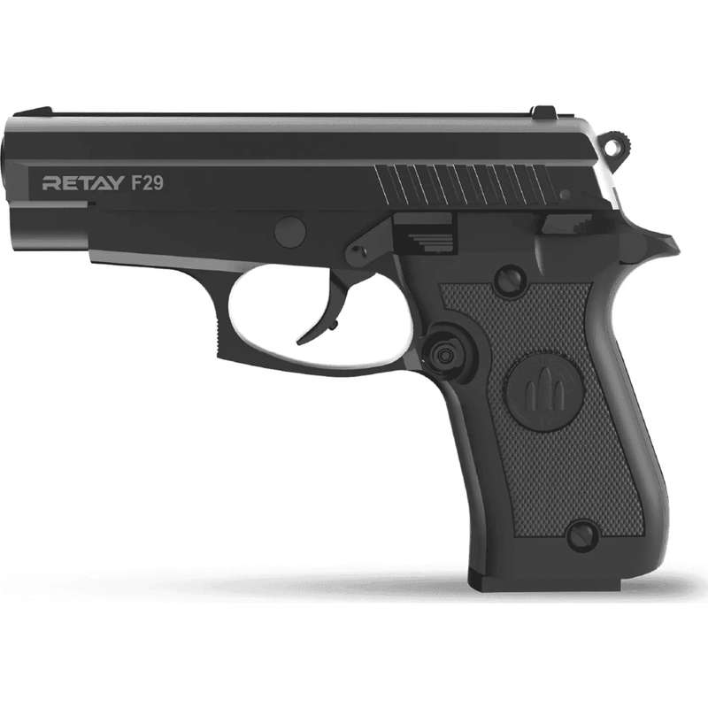 Retay F29 Black Blank/Pepper Gun (Semi Auto|7+1|9mm PAK)