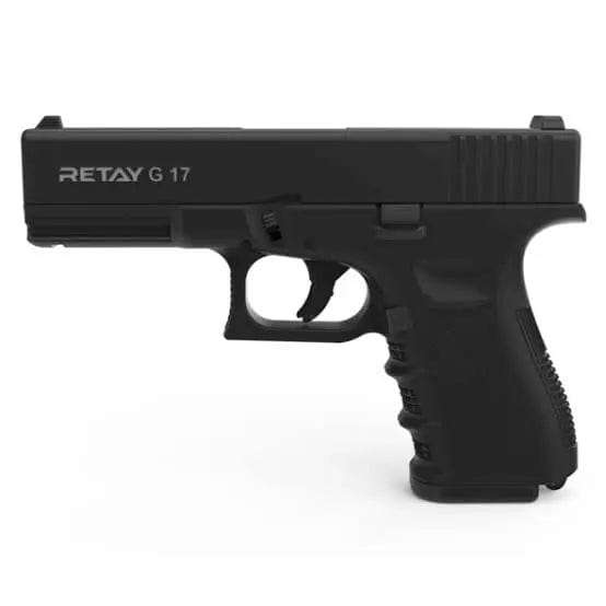 Retay G17 Black Blank/Pepper Gun (Semi Auto|14+1|9mm PAK)