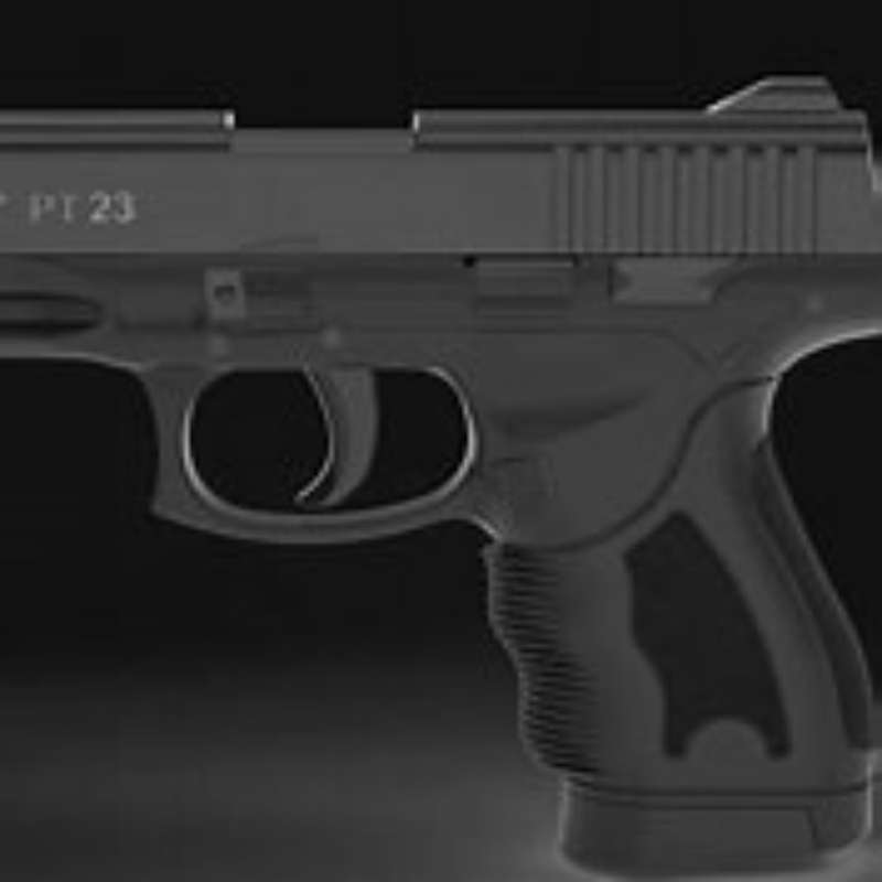 Retay PT23 Black Blank/Pepper Gun (Semi Auto|14+1|9mm PAK)