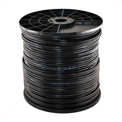 RG59 + Power Coaxial Cable  100m Black