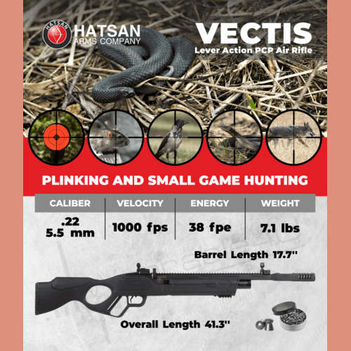 HATSAN VECTIS PCP AIR RIFLE SYNTH 5.5MM
