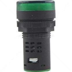 Robot Lamp  20mm Green Panel Indicator Light for Machines & Robots