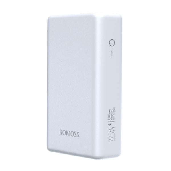 Romoss PAC10 10000mAh 20W Fast Charge Power Bank  White Portable Charger