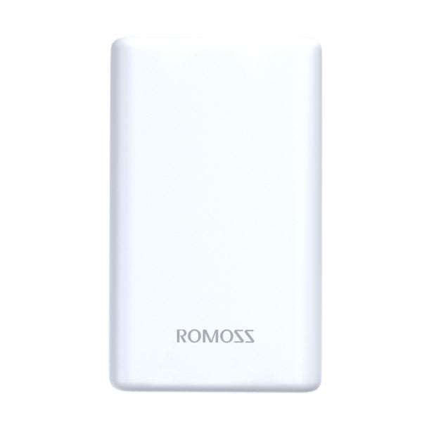 Romoss PAC10 10000mAh 20W Fast Charge Power Bank  White Portable Charger