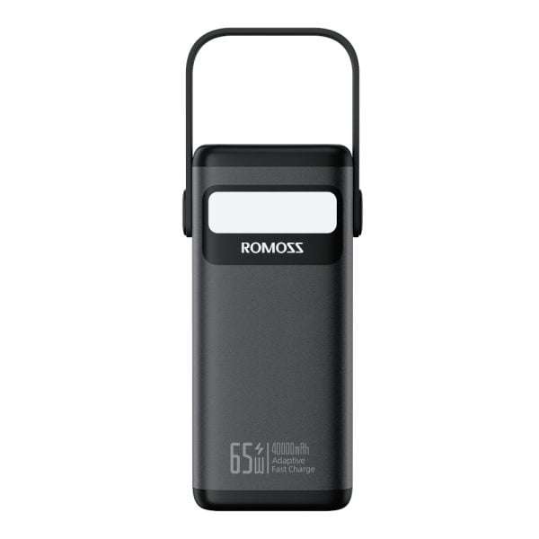 Romoss PMT40 EZCarry Pro 40000mAh 65W Fast Charge Power Bank  Black Portable Charger