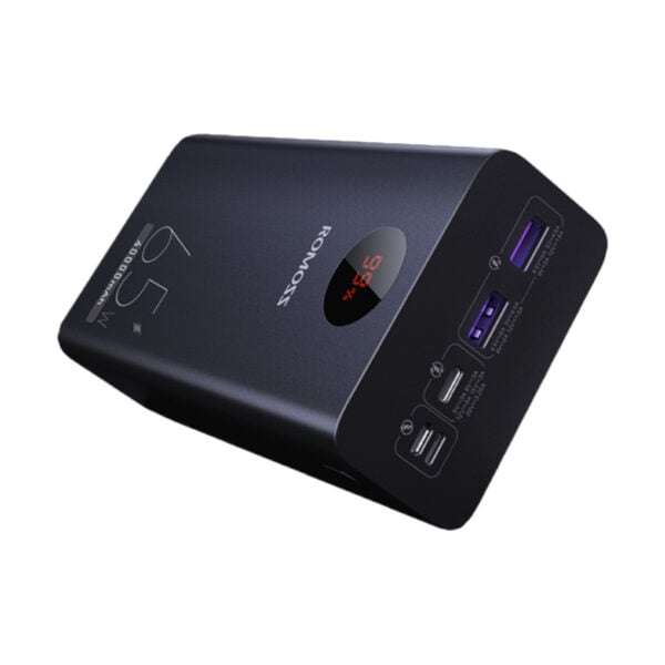 Romoss Power Bank Zeus 40000mAh 65W BK  High-Power Portable Charger