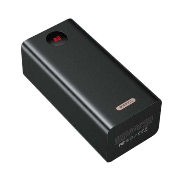 Romoss Power Bank Zeus 60000mAh BK  High-Capacity Portable Charger