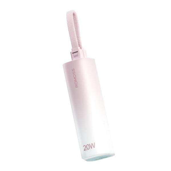 Romoss PSC05 5000mAh 20W Mini Power Bank  Pink Portable Charger
