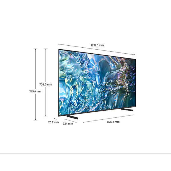 SAMSUNG 55" QLED TV 100% COLOUR VOLUME (QUANTUM DOT), QUANTUM PROCESSOR LITE 4K, QUANTUM HDR, HDR...