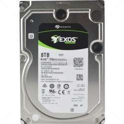 SEAGATE 8TB HDD EXOS Enterprise HDD Used with Hikvision CVR's 3.5 SAS