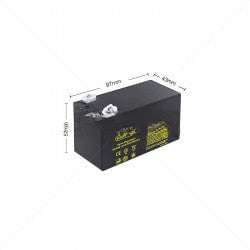 Securi-Prod Battery 12V 1.3Ah SLA Part No: BA02-2