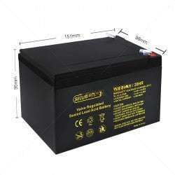 Securi-Prod Battery 12V 12Ah SLA Part No: BA03-2
