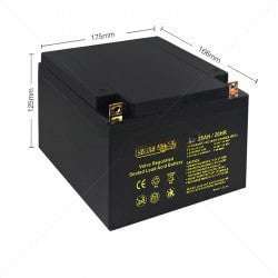 Securi-Prod Battery 12V 25Ah SLA Part No: BA06-2