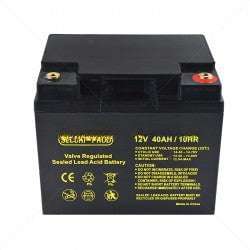 Securi-Prod Battery 12V 40Ah SLA Part No: BA07-2