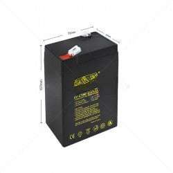 Securi-Prod Battery 6V 4.5Ah SLA Part No: BA18-2
