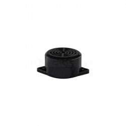 Securi-Prod Round Black Buzzer  12V Compact Alarm Sounder