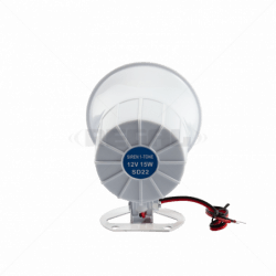 Securi-Prod Compact 15W Siren  Loud 12V Alarm for Tight Spaces