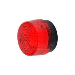 Securi-Prod Large Red LED Strobe  High-Impact 12V Alarm Light