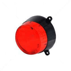 Securi-Prod Mini Red LED Strobe  Compact 12V Alarm Indicator