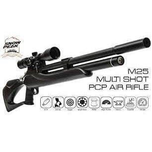 Snowpeak M25 PCP Rifle (Bolt Action|10|900 FPS|57J|123cm|4.0kg|5.5mm) - GSA