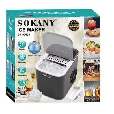Sokany 15kg Bullet Shaped Ice Maker