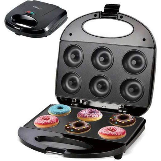 Sokany 6 Doughnut Maker - Non-Stick for Easy Baking