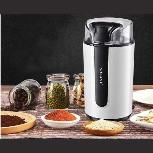 SOKANY 75G AUTO COFFEE GRINDER WHITE