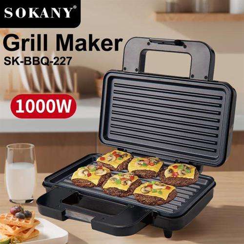 Sokany Multifunctional Grill Maker- Non-Stick