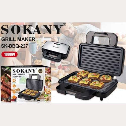 Sokany Multifunctional Grill Maker- Non-Stick