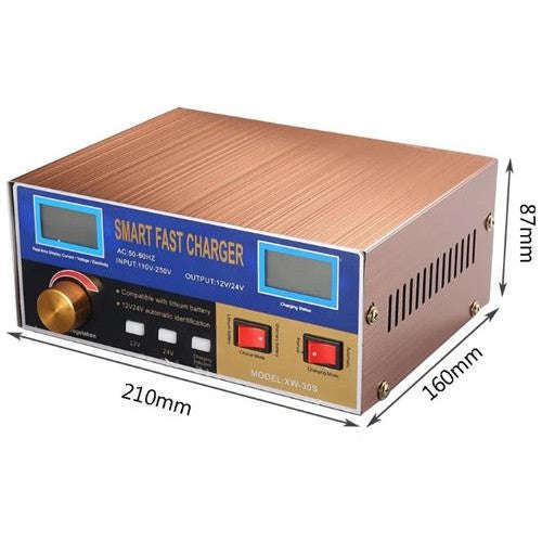 Solarix Smart Fast Intelligent Battery Charger
