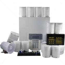 Paradox SPECTRA SP6000/K32 K/P Kit  10x PRO PIRs PA9125  32 Zone Security System