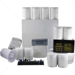 Paradox SPECTRA SP6000/K32 K/P Kit  10x PRO PIRs PA9125  32 Zone Security System