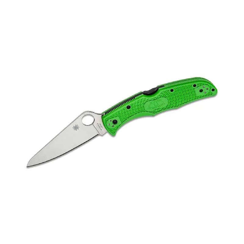 SPYDERCO PACIFIC SALT 2 LOCKBACK GREEN POCKET KNIFE  SC91FPGR2