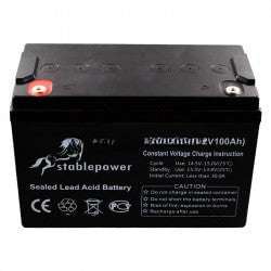 Stable Power Battery 12VDC 100Ah Deep Cycle Part No: BA10-5