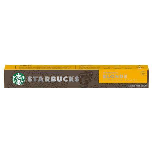 Starbucks Blonde Espresso Roast Nespresso Compatible Pods - Smooth Flavor