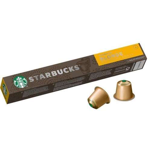 Starbucks Blonde Espresso Roast Nespresso Compatible Pods - Smooth Flavor