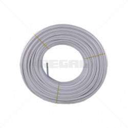 Stranded 12 Core Bare Copper White Cable  100m Roll for Low Voltage Systems