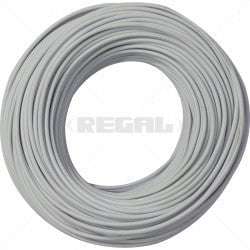 Stranded 4 Core Bare Copper Cable  White 100m Roll for Low Voltage Systems