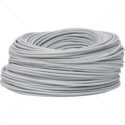 Stranded 4 Core Bare Copper Cable  White 100m Roll for Low Voltage Systems